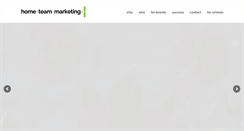 Desktop Screenshot of hometeammarketing.com